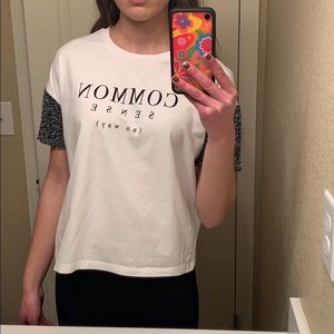 Common sense tee